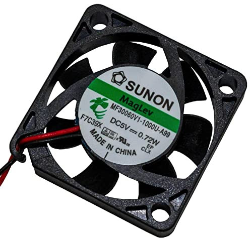 Lüfter 5V DC 0,56W 30x30x6mm 8,3m³/h 9100U/Min 8,3m³/h Sunon MF30060V11000UA99