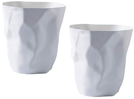 Fenteer 2x Großer Mülleimer Robuster Mülleimer Papierkorb Für Badezimmer, Schlafzimmer, Und Mehr