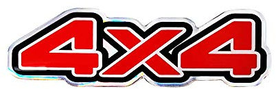 4R Quattroerre.it 14113 3D Sticker 4x4
