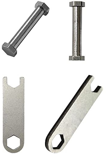 EANWireless Lot de 4 outils de remplacement pour bracelet de montre Garmin Lily, vis en acier inoxydable et clé pour retirer la montre connectée Garmin Lily