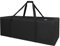 INFANZIA 155L Travel Duffle Bag - 42 Inch Extra Large Sports Duffel Luggage Bag Holdall with Upgraded Zipper, Sturdy & Water Resistant, Oversize, Black