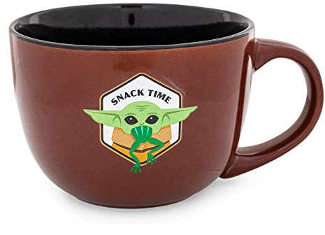 Star Wars: The Mandalorian Grogu Snack Time Keramik-Suppentasse, 680 ml