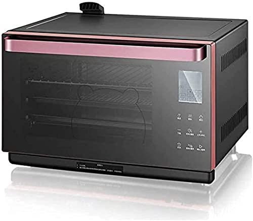 Tabletop Electric Oven 28L Mini Oven Household Multi-Function Steam Oven All-in-One 30 Kinds of Smart Timing Double-Layer Tempered Glass Door Aesthetic and practical
