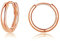 Bewenda Creolen Silber 925 Klein, 925 Sterling Silber Ohrringe Creolen, Unisex Ohrringe Kreolen für Damen Mädchen, Nickelfrei Hypoallergen Schlafen Knorpel Huggie Rund Ohrläppchen Ohrschmuck