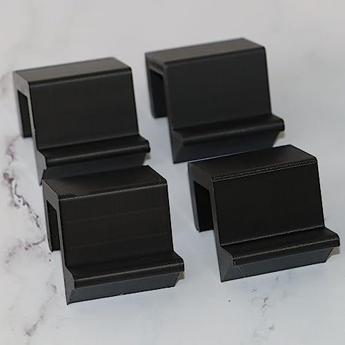 PIAOLGYI Adapter für IKEA Trofast, Adapter geeignet für Hauck Alpha, Adapter für IKEA Trofastbox, Zubehör kompatibel mit Hack Beta (4 Stück)