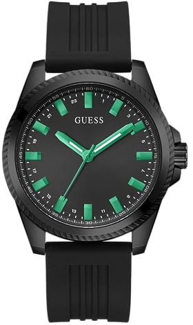 GUESS Herren Uhr Armbanduhr Analog Champ GW0639G4 Silikon