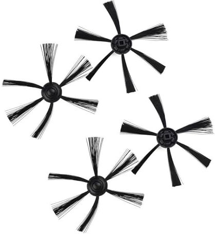 YAXRO 4 Stück Kehrmaschine Zubehör Seitenbürsten, kompatibel for Multilaser HO041, kompatibel for Wap W100 Staubsauger Teile Haushaltsreinigungswerkzeug