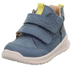 Superfit Jungen Breeze Sneaker Gore-tex 1-000369 Stiefel, HELLBLAU/GELB 8010, UK Child 9.5