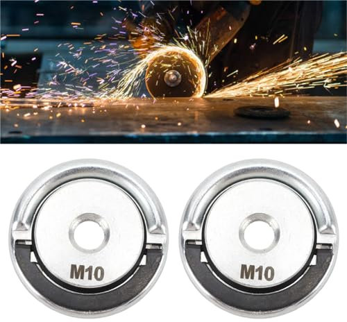Écrou de Serrage Rapide de Meuleuse, écrou de Bride de Meuleuse d'angle Haute Résistance M10 Résistant à l'usure pour Meule