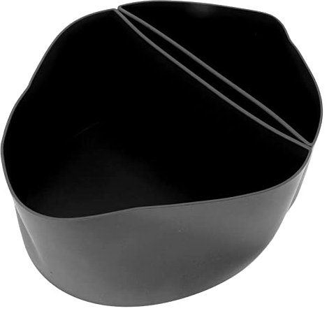 6 Quart Divider Liners Oval,Silicone Slow Cooker Liners fit Crock Weighted Reusable for Most 6 Qt Crock Pot Slow Cookers Accessories (Black)