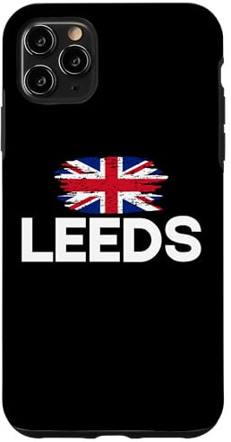 Leeds City Women Men United Kingdom Town Dad England UK Case for iPhone 11 Pro Max