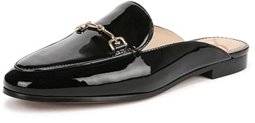 Sam Edelman Womens LinnieBallet Flat, Black Patent Leather, 5 UK