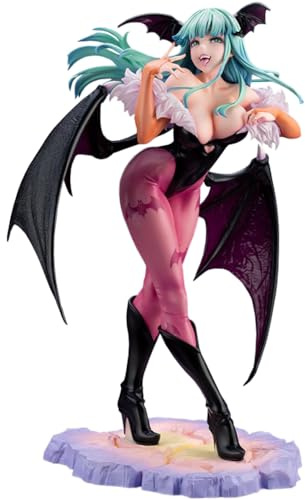 Zhongkaihua Teufelsmädchen Anime-Figur Morrigan Aensland Actionfigur Stehende Position Statische Szene Statue PVC-Modell Desktop-Ornamente