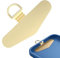 Onglet d'Attache de Téléphone - Patch de Lanière Portable, Clip de Cordon d'Épaisseur 0,1 mm, Connecteur de Sangle Universel en Acier Inoxydable
