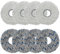 Set di Mocio Panni di Ricambio per ECOVACS DEEBOT T50 PRO Omni/ N30 PRO Omni/ T30 PRO/ T30S Combo/ T30S/ T20 Omni/ T10 Omni/ X1 Omni/ X1 Turbo/ X2 Omni/Yeedi M12 PRO+ Robot Aspirapolvere