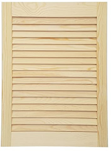 Generico Antina A Persiana Aperta in Legno Massello di Pino Netto Europeo Varie Misure - Misura Disponibile: H 720 x L 445 ANP7044P
