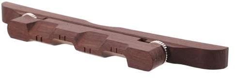 DECHOUS Holz Mandolinenbrücke mit Präziser Stimmung Vielseitig Einsetzbar für Auftritte und Aufnahmen Passend zu Griffbrett Gitarre Gitarrenzubehör