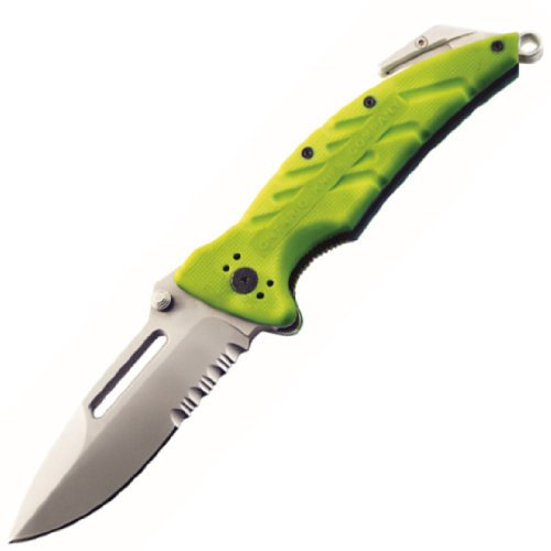 Ontario ON8763 Cuchillo a Lama fissa,Unisex - Adultos, Verde, un tamaño