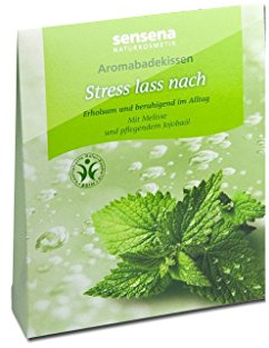 Sensena Naturkosmetik Aromabadekissen Stress lass nach 60 g