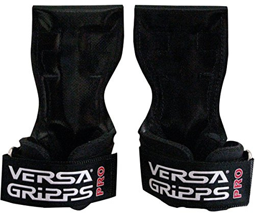 Versa Gripps® Pro Auténtico. El Mejor Accesorio de Entrenamiento del Mundo. Hecho EN Estados Unidos (SM-Black)