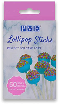 Cake Pops - Lollipop Sticks 11,5 x 0,25 cm - 50 Stück