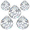 AMBROS Kristall-Kugel-Set, 5-teilig, 20 mm & 30 mm, 30 Pbo-Feng Shui-Sonnenfänger-Regenbogen