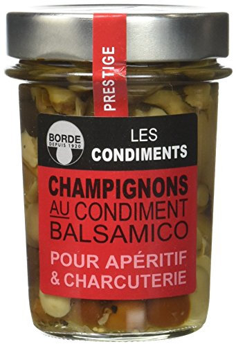 Borde Champignons au Condiment Balsamico Bocal 21 cl - 100 g - Lot de 4