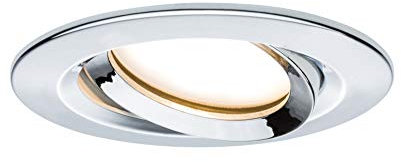 Paulmann 936.83 Einbauleuchte LED Nova Plus rund 1x6,8W Chrom schwenkbar dimmbar
