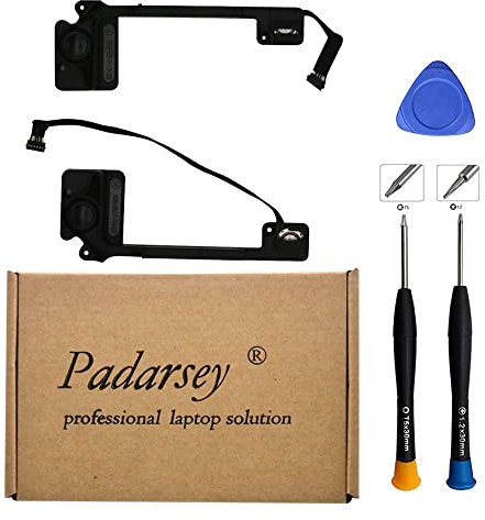 Padarsey Interner linker und rechter Ersatz-Lautsprecher, kompatibel mit MacBook Pro 13 Zoll Retina A1502 2013 2014 2015