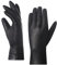 Harssidanzar Leder Handschuhe Frauen,Damen italienische Lammfell Lederhandschuhe Kaschmir Gefüttert,Schwarz, XL