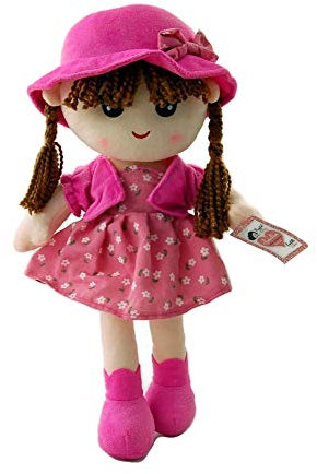 Fluffy Colours Weichpuppe Amelia Stoffpuppe Kuschelpuppe Schmusepuppe Spielpuppe Stoff Puppe