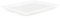 KARACA Carmen Trend Rectangular Porcelain Plate, 24 x 20 cm, Porcelain Serving Plates for Desserts, Snacks, Appetizers, Sushi, Cupcakes, Case