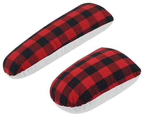 2 Sizes Tailors Ham Seam Roll Ironing Pressing Tools Ironing Heat Insulation Pad for Pressing Body Seams, Curves and Sleeve Roll
