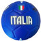 Mikado Sport Fußball, Modell Italien, blau, Ball aus HF PVC, Erwachsene Jungen und Kinder (Größe 2 - klein)