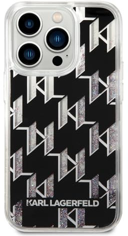 KARL LAGERFELD KLHCP14LLMNMK Hülle für iPhone 14 Pro 6,1 hardcase schwarz/Black