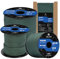Abma Cord Paracord 3mm 30m 100% Nylon Rope Type II 3 Strands Parachute Cord - Max. 192kg (425lbs) - Dark Green