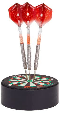 Unicorn Darts Station | Mini Dartscheibe Darthalter | Sisal mit Stahlumrandung | 10cm Durchmesser
