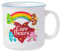 Silver Buffalo Care Bears Featuring Good Luck, Tenderheart, Bedtime, and Cheer Bear Rainbow Heart Ceramic Camper Mug, 20 Ounces