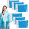 BSITSSS 6 Pezzi Poncho Antipioggia Usa e Getta, Mantella Antipioggia per Donna e Uomo Impermeabile Usa e Getta, Impermeabile Trasparente per Concerti, Escursionismo, Ciclismo, Campeggio e Viaggi