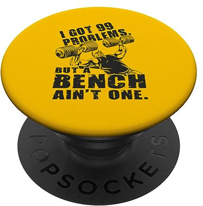 99 Probleme außer einer Bank - Lustiges Ronnie Coleman DB Bench Gym PopSockets mit austauschbarem PopGrip