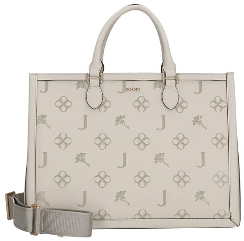 Joop! - aurelia decoro stampare Handtasche für Damen in Greige, Maße 36x27,5x16,5 cm