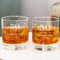 Wanapix | Pack 2 Vasos de Whisky Personalizado con Nombre | Vaso Cristal Grabado | Regalo Dia del Padre y Madre| 38 cl | Apto para Lavavajillas | Aniversario