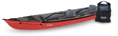 GUMOTEX | Aufblasbares Kajak SEASHINE | Aufblasbare Boote für Erwachsene | Leichtes, langlebiges und stabiles Tandemkajak | Aufblasbares Boot für Freizeitpaddeln und Touren