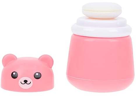 MOLUCKFU Puderquaste Box Aus Hochwertigem Material Für Neugeborene Und Junge Mädchen Körperpuder Box Zur Aufbewahrung Praktisches Design Für Alltag Geschenk Geeignet