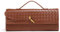 XVEPTKLQ Abendliche geflochtene Umhängetaschen für Damen, geflochtene Schultertasche, modische Umhängetasche, Schultertasche mit abnehmbarem Riemen. (Dark Brown)
