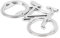 4PCS Bike Bottle Opener, Portable Beer Bottle Opener Vintage Bicycless Wine Beer Bottle Opener Metal Beer Bottle Opener for Men Women
