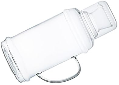 TIDTALEO Wasserkrug Aus Hitzebeständigem Glas Für Kalte Und Heiße Getränke Für Zuhause Und Partys Elegantes Design Geeignet Für Tee Saft Wein Und Mehr