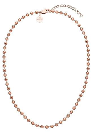 Purelei® Anxiety Fidget Bubble Kette – Verstellbare Kugelkette aus Edelstahl (18K vergoldet, Silber, Roségold) | Stilvolles Schmuckstück für Layering & Stressabbau (Rosegold)