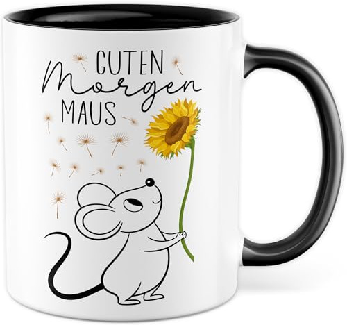 Tazza del mouse regalo buongiorno mouse, tazza di caffè fidanzata partner amore relazione idea regalo San Valentino coppia ufficio tazza caffè