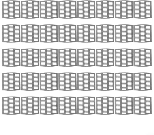 Honseadek Grille d'aération murale en forme de brique en acier inoxydable – Protection contre les rongeurs pour trous de drainage de mur de maçonnerie – Inserts d'aération